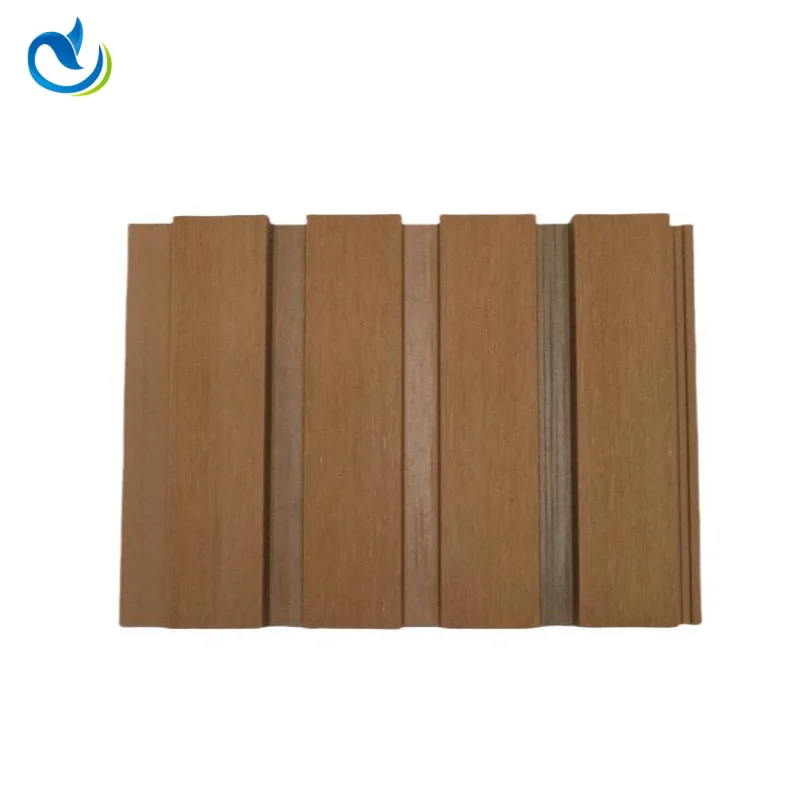 แผ่นผนังภายนอก PE สีน้ำตาล