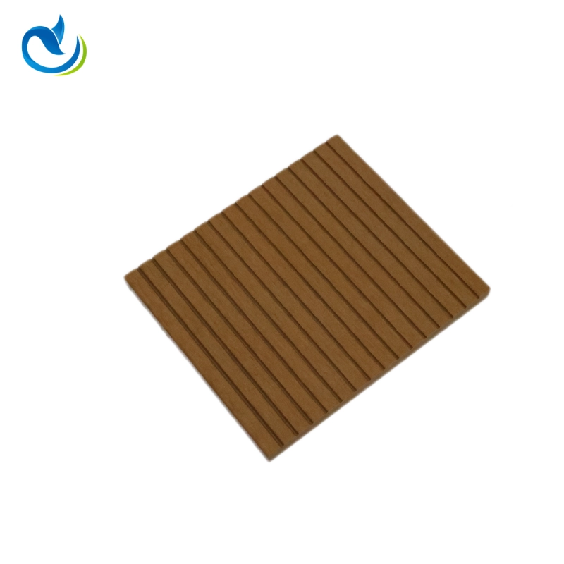 แผงผนังกลางแจ้ง WPC แข็งที่ทนทานต่อการสึกหรอ